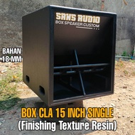 Box speaker cla 15 inch finishing