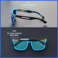 Shimano Polarized Sunglasses Shades for Men UV400 Shades Bike Hiking Fishing Sun