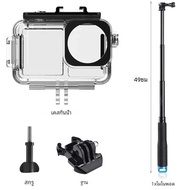 สําหรับ DJI Osmo Action 5 4 3 กรณีกันน้ํา 40M ดําน้ําลึกใต้น้ําสําหรับ DJI Osmo Action 5 4 3 กล้องอุ