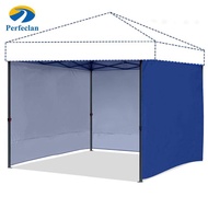 Perfeclan 3 Pieces Instant Canopy Tent Sidewalls No Frame and Top Windproof 210D Oxford Cloth Sunwal