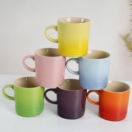 Le Creuset France Stoneware Rainbow Cup 350ml Mug Tea Cup Coffee Cup Rainbow Color