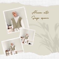 Aluna outer (DARK DENIM, SAGE SQUARE, Black choco ready)