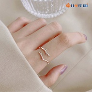 Simple Fashion Snake Shape Rings/Personality Antler Opening Rings/Fashion Women Jewelry Hand Ornamen