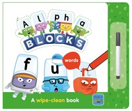 หนังสืออังกฤษใหม่ Alphablocks Words: a Wipe-Clean Book (Board Book) [Hardcover]