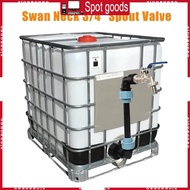 XI IBC Tank Accessories IBC Gooseneck Outlet Tap for Rainwater Tank Water Barrels IBC Container Adap