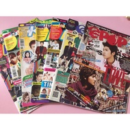 Majalah klik dan epop - kpop (bts,b2st,big bang,got7,exo,suju