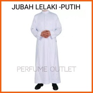 ☼JUBAH AL HERA PUTIH LELAKI (Kanak-Kanak  Dewasa) TahfizUmrahHaji☜