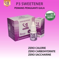 P3 Sweetener Drop - Pemanis (6 botol/Box)