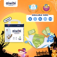 (FREE GIFT) Aiwibi Natural Premium Big Pack Diaper M/L/XL/XXL/XXXL