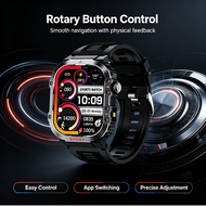 TechLife Smart Watch 1.96 Inch Hd Touchscreen Qx11 Original Sports Fitness Tracker Watch Jam Pintar 