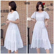 IMPORTED BROCADE DRESS 10785