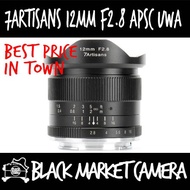 [BMC] 7Artisans 12mm F2.8 APSC Ultrawide Angle Sony E / Fujifilm X / Canon EOS M / Micro 4/3 Mount *Local Warranty