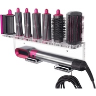 Affogato Wall Mount Compatible with Dyson Airwrap Styler Accessories Acrylic Compatible with Dyson A