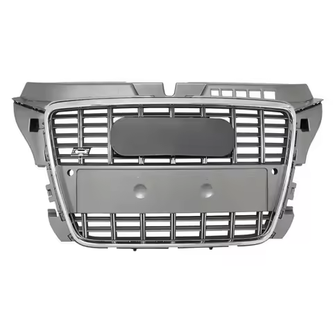 For S3 Style Front Sport Hex Mesh Honeycomb Hood Grill for A3/S3 8P 2009 2010 2011 2012 2013 New