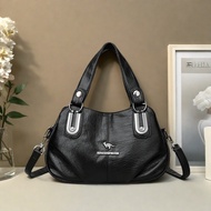 Deere Jack แฟชั่นความจุสูงกระเป๋าสะพายคาดลำตัวของผู้หญิงดีไซน์เรียบง่ายสง่างามสง่างาม Ol