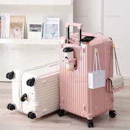 New large-capacity 5 wheels luggage USB charging thick models oversized 30/34/36 inch travel luggage