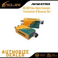 AVMATRIX FE1121 3G-SDI Fiber Optic Extender Transmitter & Receiver Set