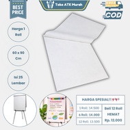 Flipchart Paper Newspaper Paper/ Stencil Paper/ Presentation Paper/ 60x90cm, 25 Sheets Flip Chart Pa