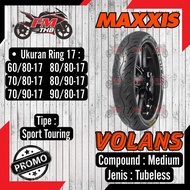 Ban Maxxis Volans MA-FD Ring 17 Tubeless - Ban Motor Ring 17