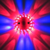 spotlight kereta spotlight solar [Factory Direct Sales] LED Car Charging Magnetic Traffic Red Blue T