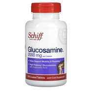 Schiff, Glucosamine HCl + Hyaluronic Acid, 2000mg Per Serving, 150 Coated Tablets