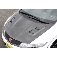 Honda FN2 Aero Js Racing Bonnet Hood Carbon Fiber