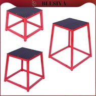 blesiya Plyometric Jumping Box Anti Slip Jumping Exercise Box Step up Box Plyo Box for Home Conditio