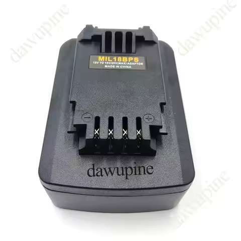 For M18 Li-ion Battery Case MIL18BPS Adapter Converter For Milwaukee For Black Decker For Porter Cab