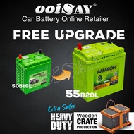 AMARON PRO NS40 | NS40ZL | 50B19L | 55B20L (MF) - 40AH - Car Battery - Myvi, Axia, City, Jazz