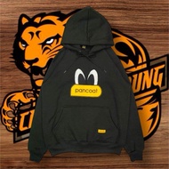 Sweater Hoodie Pancoat Logo Bordir Mata Bebek Premium Full Tag Label | Hitam
