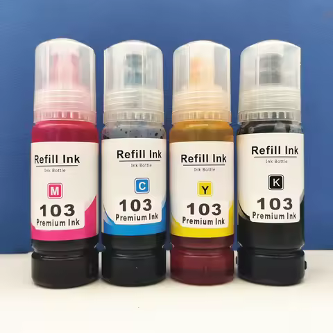 SKY Premium Ink 103 ,Compatible refill ink For Epson EcoTank L1110 L3100 L3110 L3111 L3116 L3150 Pri