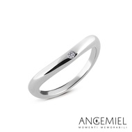 Angemiel Fortuna Real Diamond Ring/Tail Ring Throbbing (Silver)