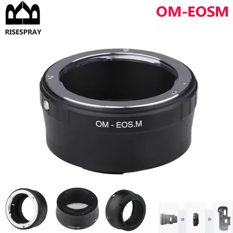OM-EOSM Adapter For Olympus OM Lens to for canon EOS M EF-M Mount M10 M3 M5 M2 M100 M6 M50 M200 M6 M