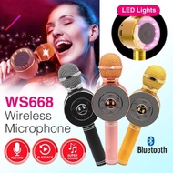 WSTER WS668 Bluetooth Wiresless Karaoke Microphone