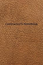 Contractor's Notebook: Daily Field Notes, Estimates, & Sketches