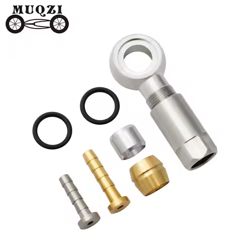 MUQZI Bike Hydraulic Brake Hose Fitting Insert End Adapter BH90 BH59 Disc Brake Olive Needle