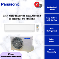 Panasonic [Authorised Dealer] 2HP Non-Inverter R32 Aircond CS-PN18XKH/CU-PN18XKH - Panasonic Warranty Malaysia