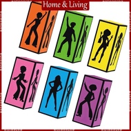 AOTO Decorative Disco Box Paper Lantern Box 70s 80s Musics Party Decoration