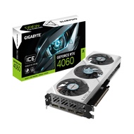 GeForce RTX 4060 Eagle OC ICE 8G Graphics Card, 3X WINDFORCE Fans, 8GB 128-bit GDDR6, GV-N4060EAGLEO