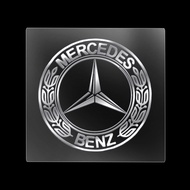 1ชิ้นสติกเกอร์ป้ายรถแต่งรถโลหะสำหรับ Mercedes Benz W212 W213 W205 AMG W177 V177 W247 W176 GLA GLC X2