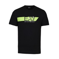 ARMANI/ARMANI Men's EA7 Eagle Label Printed Short-Sleeved Top Men's T-Shirt