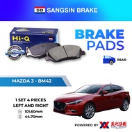 SANGSIN Brake Pad Rear For Mazda 3 BM42 SP-1730