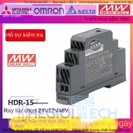 HDR-15 Meanwell 5V/12V/15/24V/48V Rail Mount Type, AC DC Power Converter 15W DR15 Slim Type