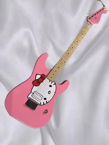 High quality Custom Custom Shop 50th anniversary limited edition pink Electric Guitar Alder Body, 1 