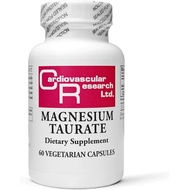 Penyelidikan Kardiovaskular Magnesium Taurate 125 mg, 60 Kapsul, Putih Berkrim IE9E