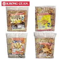 [800G/40PCS] LEMON PUFF/CHOCOLATE CREAM BISCUIT/COCOA PUFF/ASSORTED BISCUIT (CONVENIENT PACK) [KHONG GUAN BISCUIT] HALAL