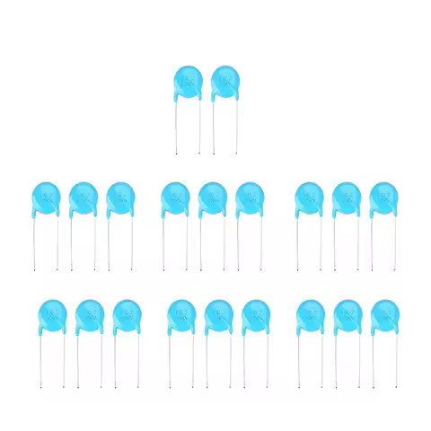 20pcs High Voltage Ceramic Capacitor Kit 20KV 1nF 0.001uF 1000pF