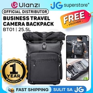 Ulanzi BT01 25.5L Business Travel Camera Backpack Bag Expandable Storage Up to 32L & Tripod Holder