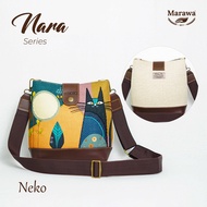 Tas Selempang Wanita Multifungsi Marawa handmade Nara Series
