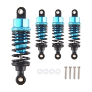 [jwerlyday]4Pcs Aluminum Alloy Shock Absorbers Damper Set for TT-01 TT01 TT-02 TT02 1/10 RC Car Upgr